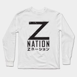 Z-Nation Japanese Long Sleeve T-Shirt